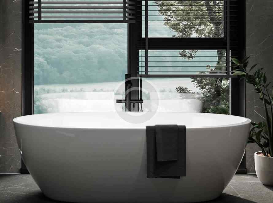 Glass bathroom luxury design image