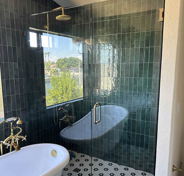 luxury glass bathroom design view 9
